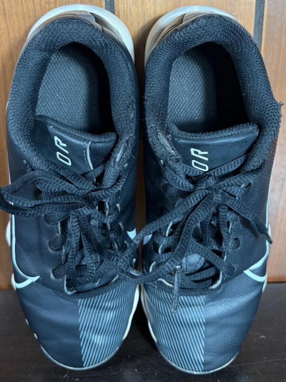 Nike Vapor Ultrafly 3 Keystone Baseball Cleats Black Gray Youth Sz 3Y CZ4984-009
